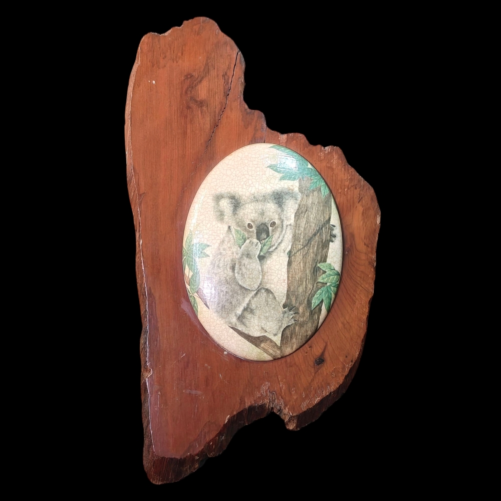 Wooden Koala Wall Art